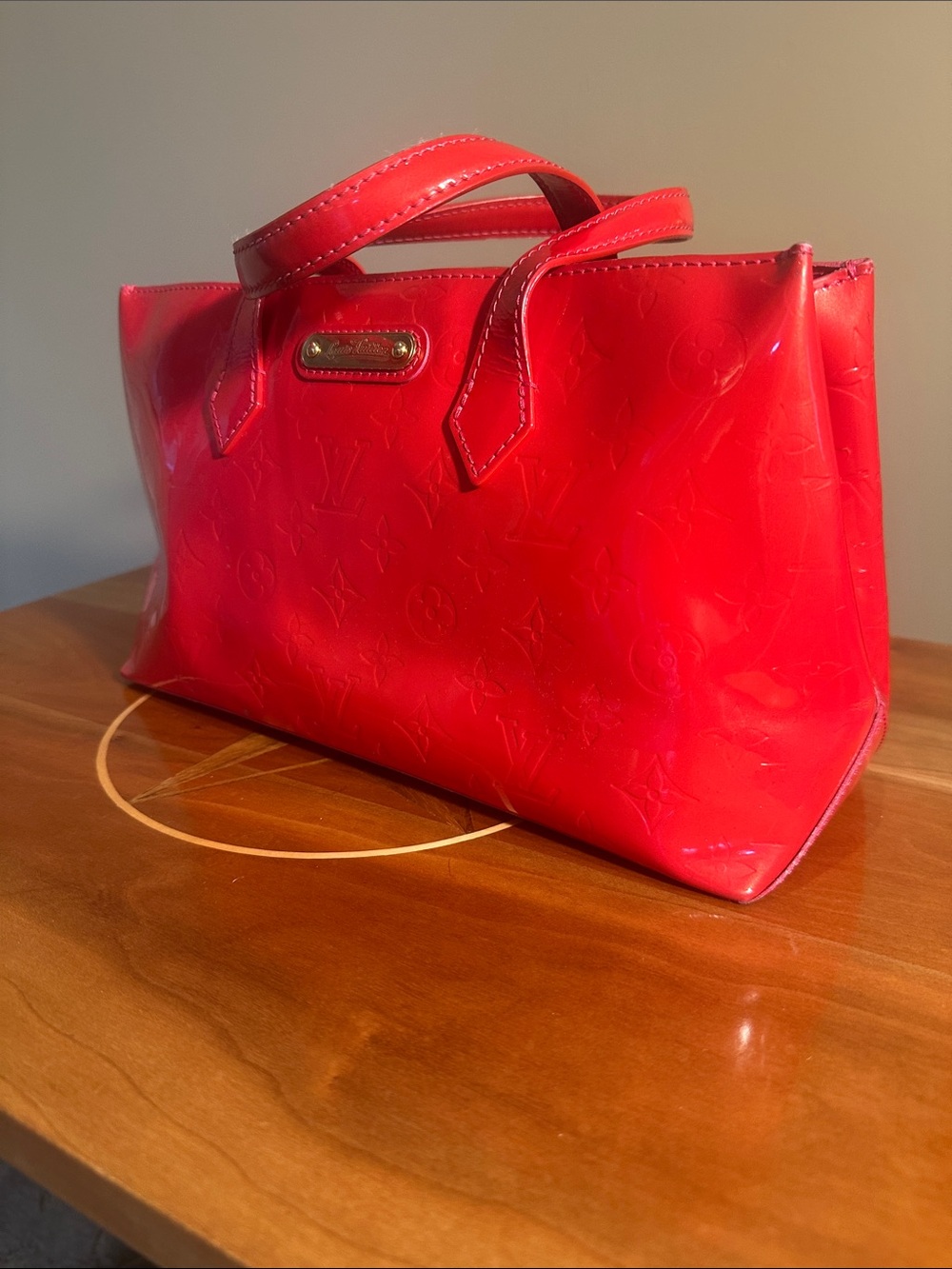 Authentic Louis Vuitton Monogram Vernis Wilshire PM Vintage